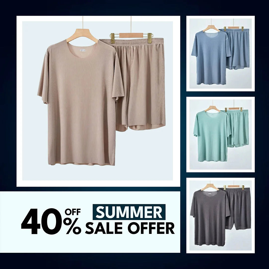 RelaxFit™ - Magical Imported Two-Piece Nightwear Suit for Men & Women