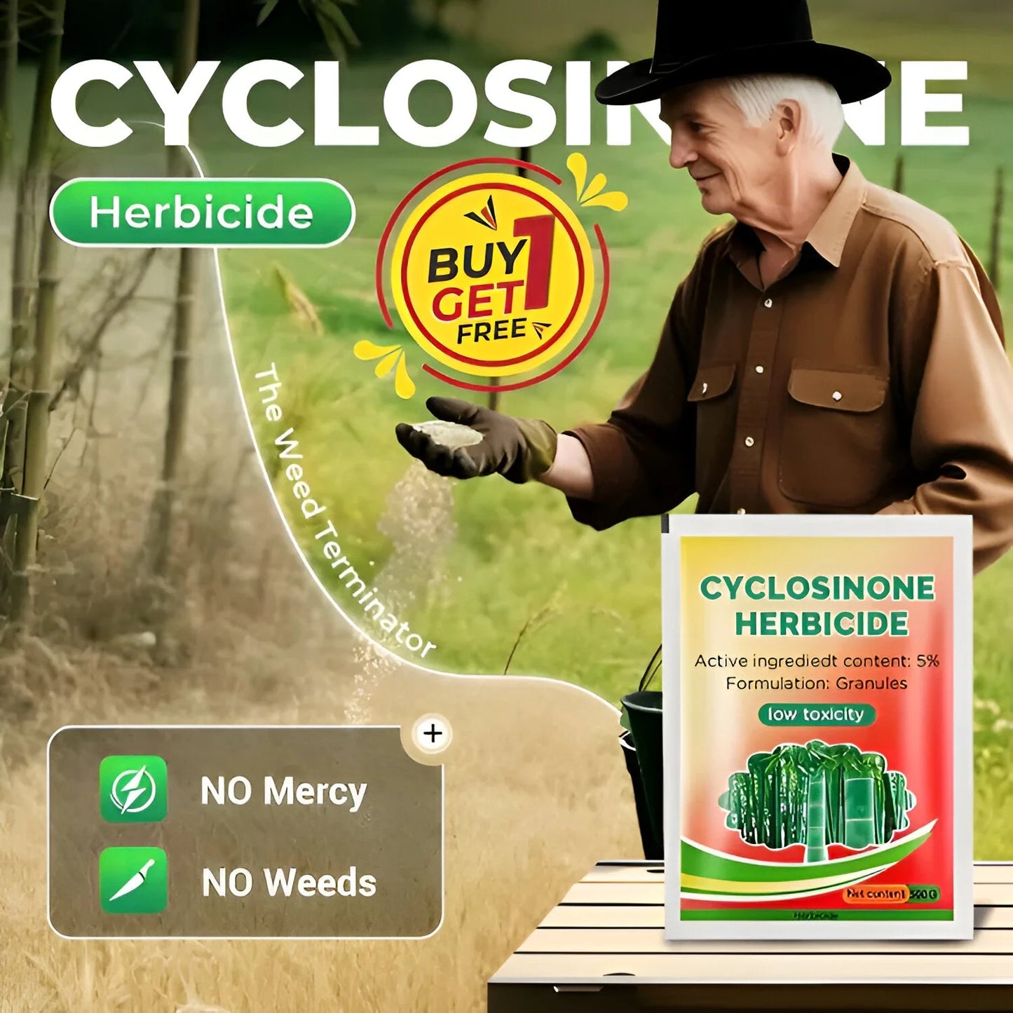 The Lyra™️ Cyclosinone Herbicide Granules | 🔥BUY 1 GET 1 FREE🔥
