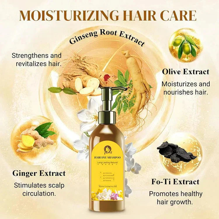 Lyra™️ Japanese Long Lasting Natural Hair Dye Shampoo