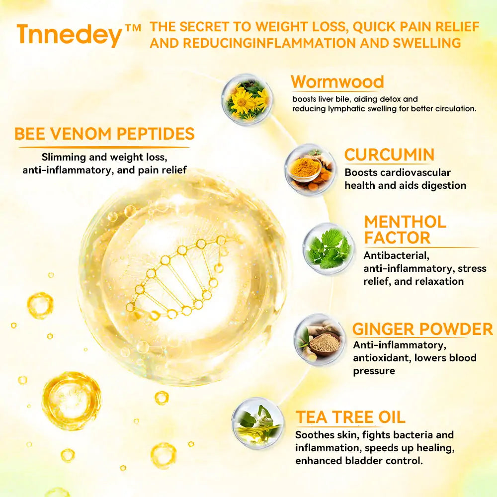 Bee Venom Lymphatic Drainage & Slimming Foot Patches