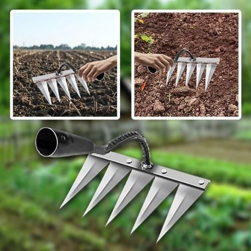 Garden Weeding Tool with 5 Durable Steel Claws (🔥50% OFF )