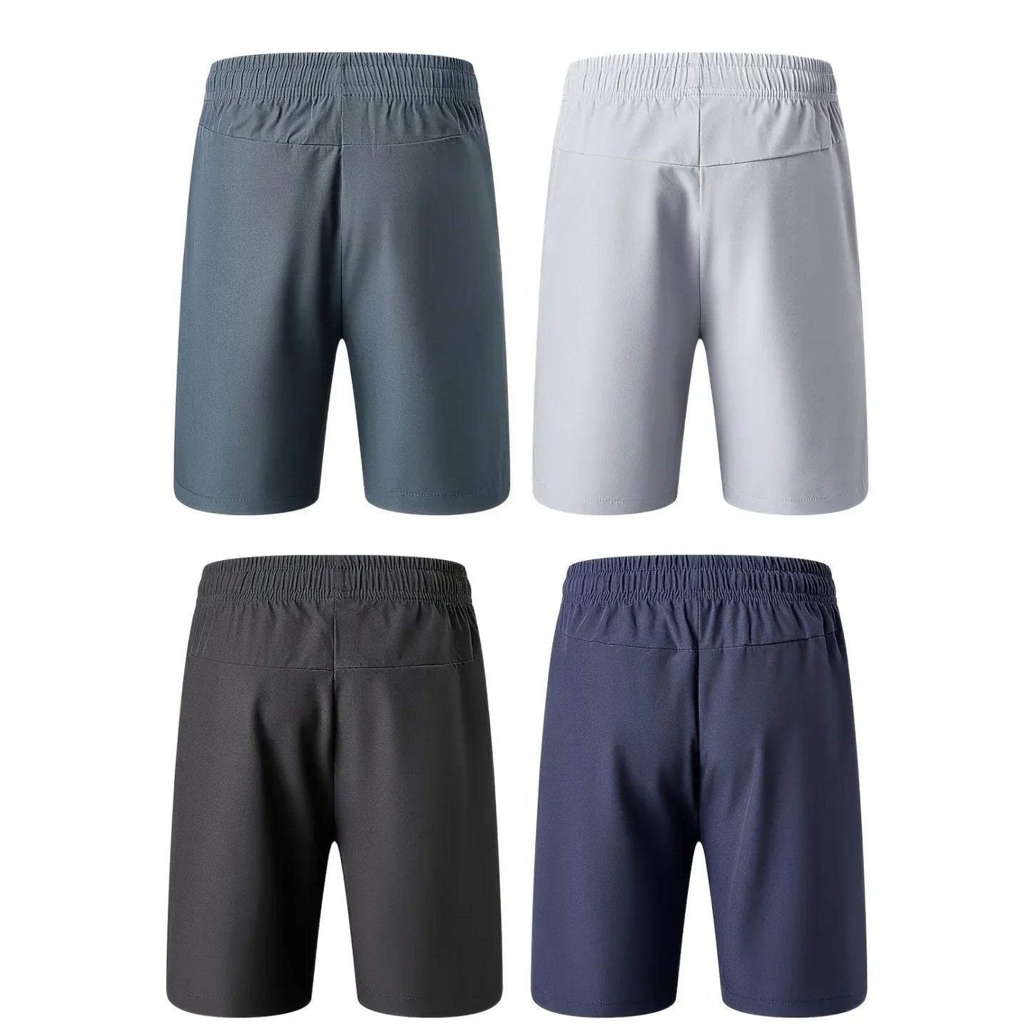 Combo of 4 Men's Stretchable Cotton Shorts for Summers
